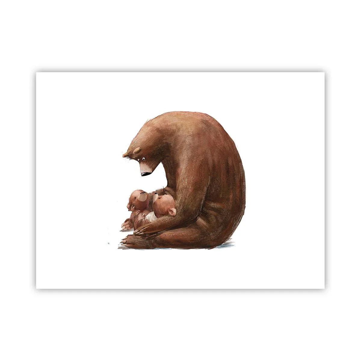 Plakat - Drøm sødt, børn - 40x30 cm