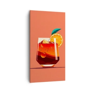 Lærredstryk - Billede på lærred - Sommerens forfriskning - 55x100 cm