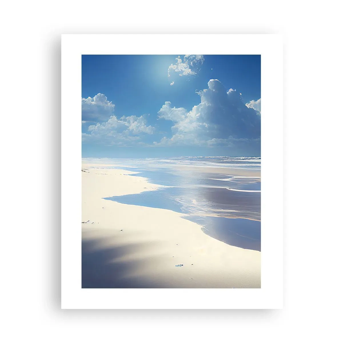 Plakat - Ferie i paradis - 40x50 cm