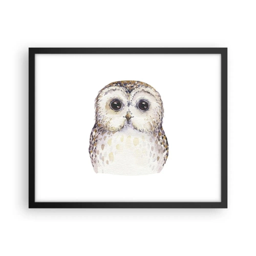 Plakat i sort ramme - Se mig i øjnene - 50x40 cm