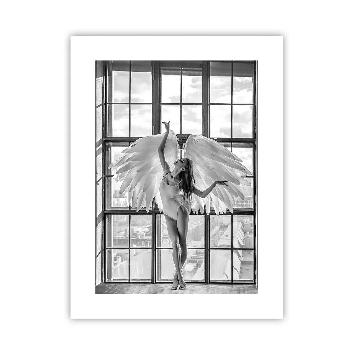 Plakat - Englenes by? - 30x40 cm