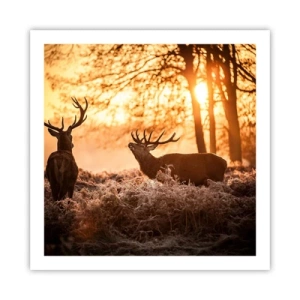 Plakat - En jægerdrøm - 60x60 cm