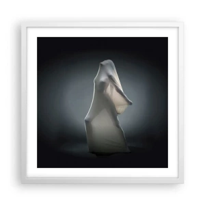 Plakat i hvid ramme - Skjulte begær - 50x50 cm