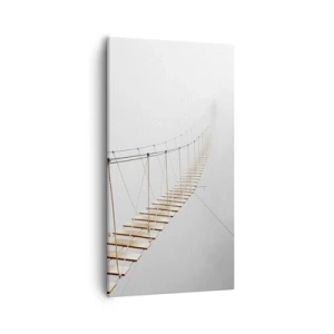 Lærredstryk - Billede på lærred - Hvor vil det føre dig hen? - 55x100 cm