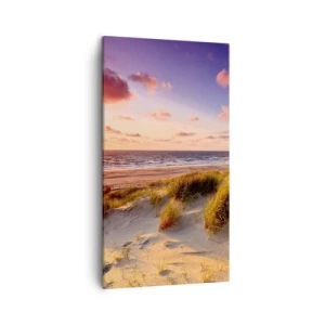 Lærredstryk - Billede på lærred - Luften dufter allerede af sommer - 45x80 cm
