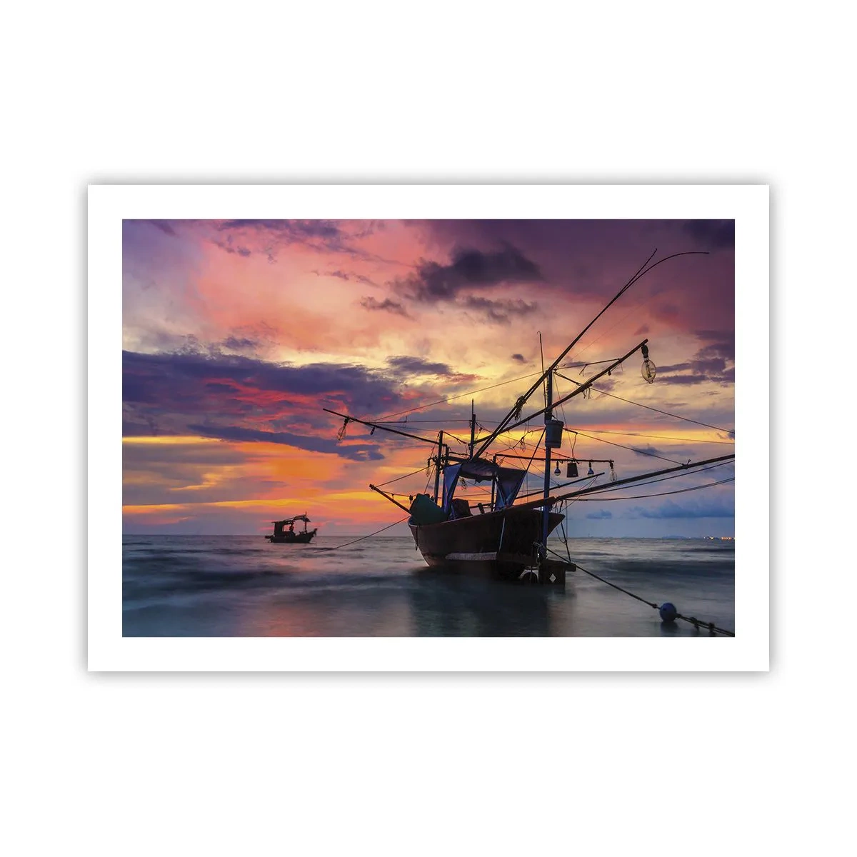 Plakat - En eksotisk aften - 70x50 cm