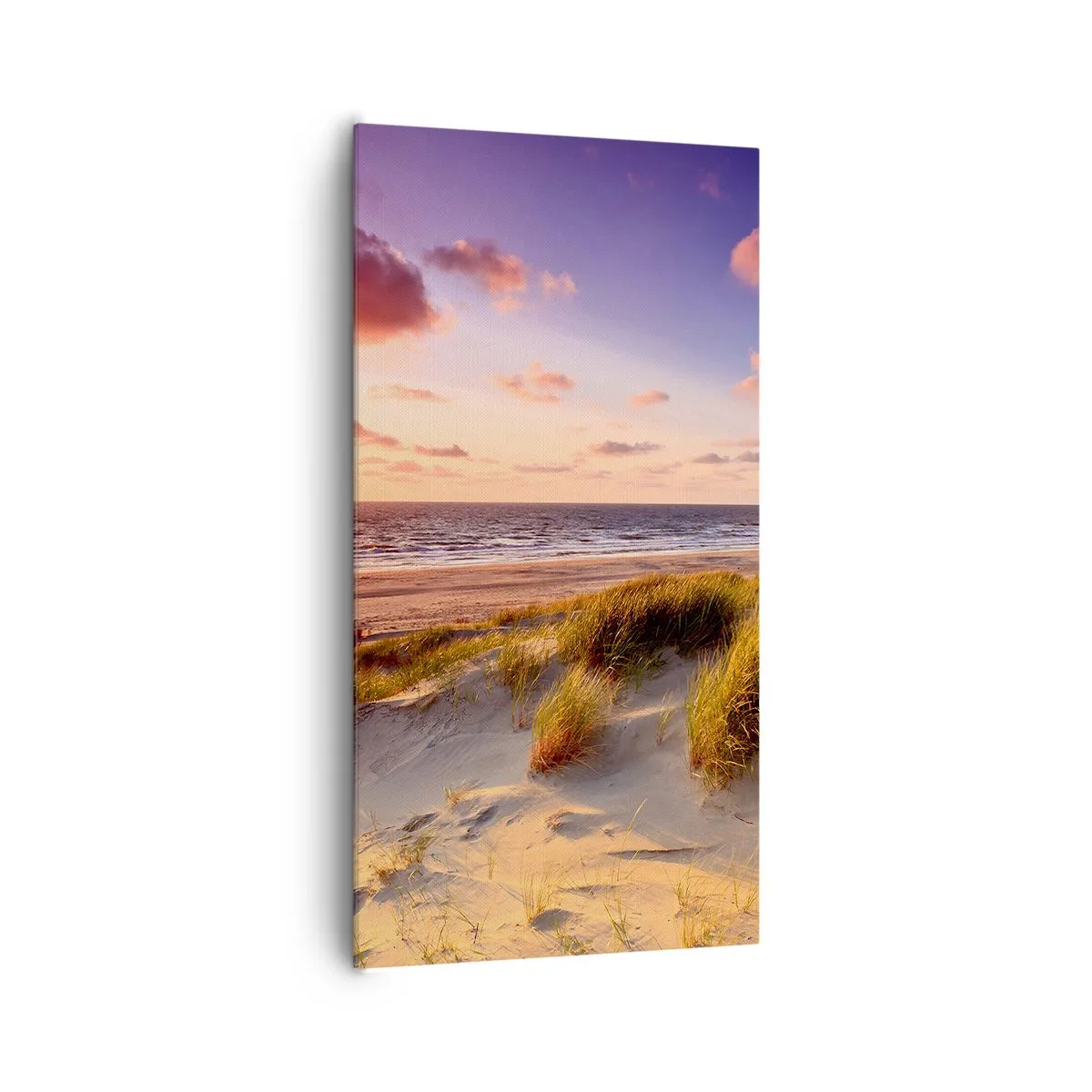Lærredstryk - Billede på lærred - Luften dufter allerede af sommer - 65x120 cm
