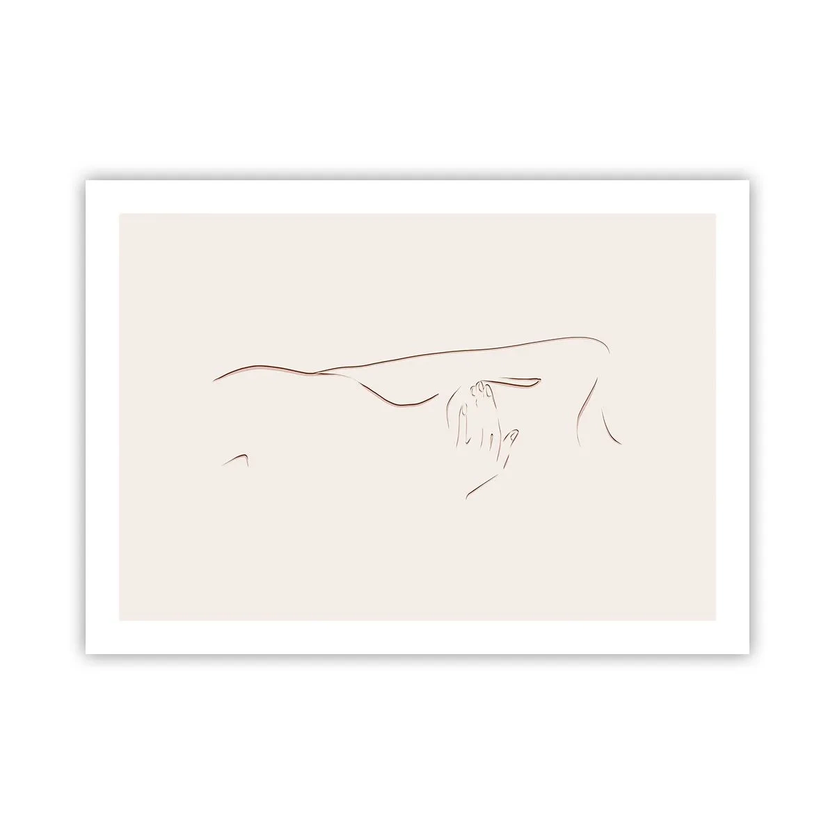 Plakat - Begærets form - 70x50 cm