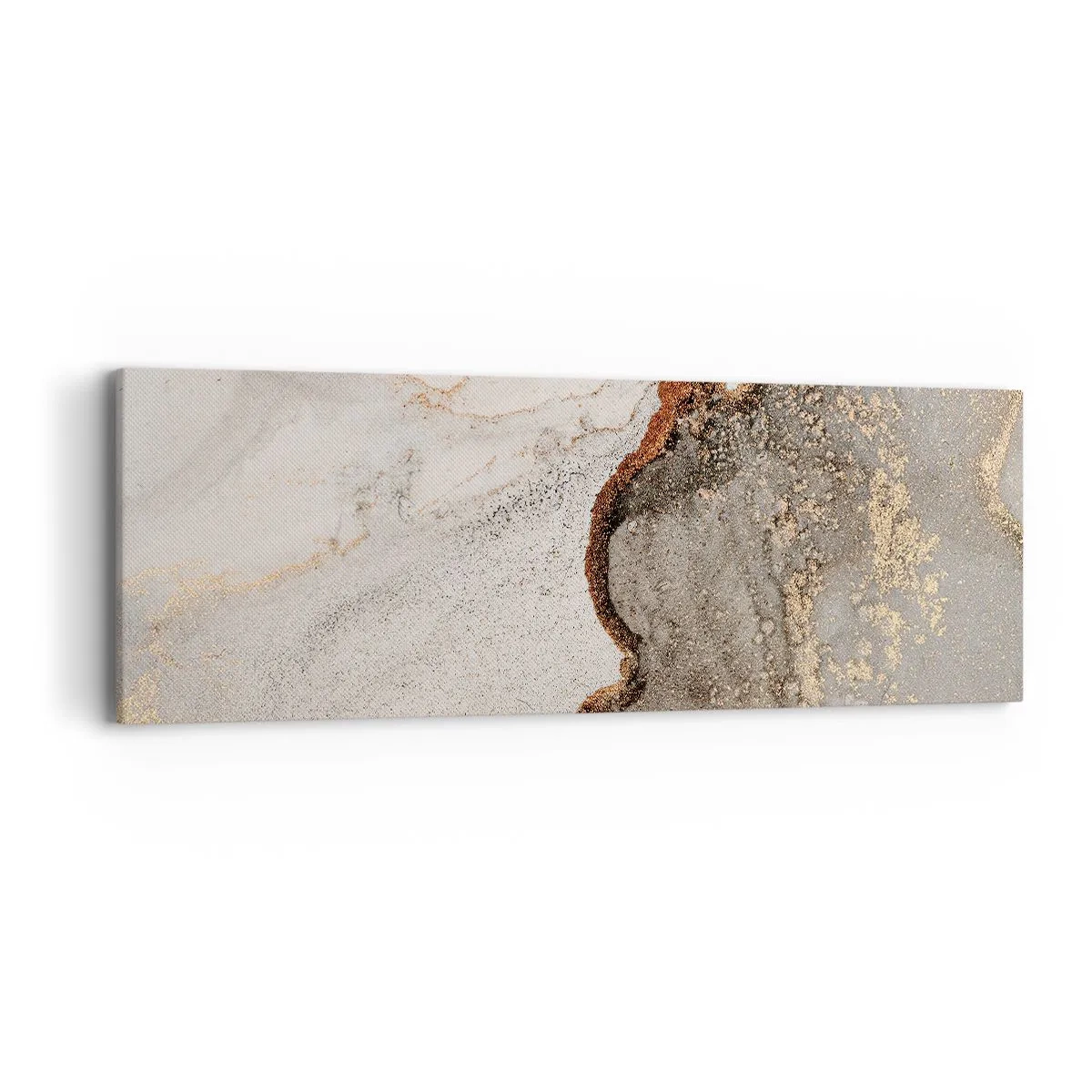 Lærredstryk - Billede på lærred - På farvegrænsen - 90x30 cm