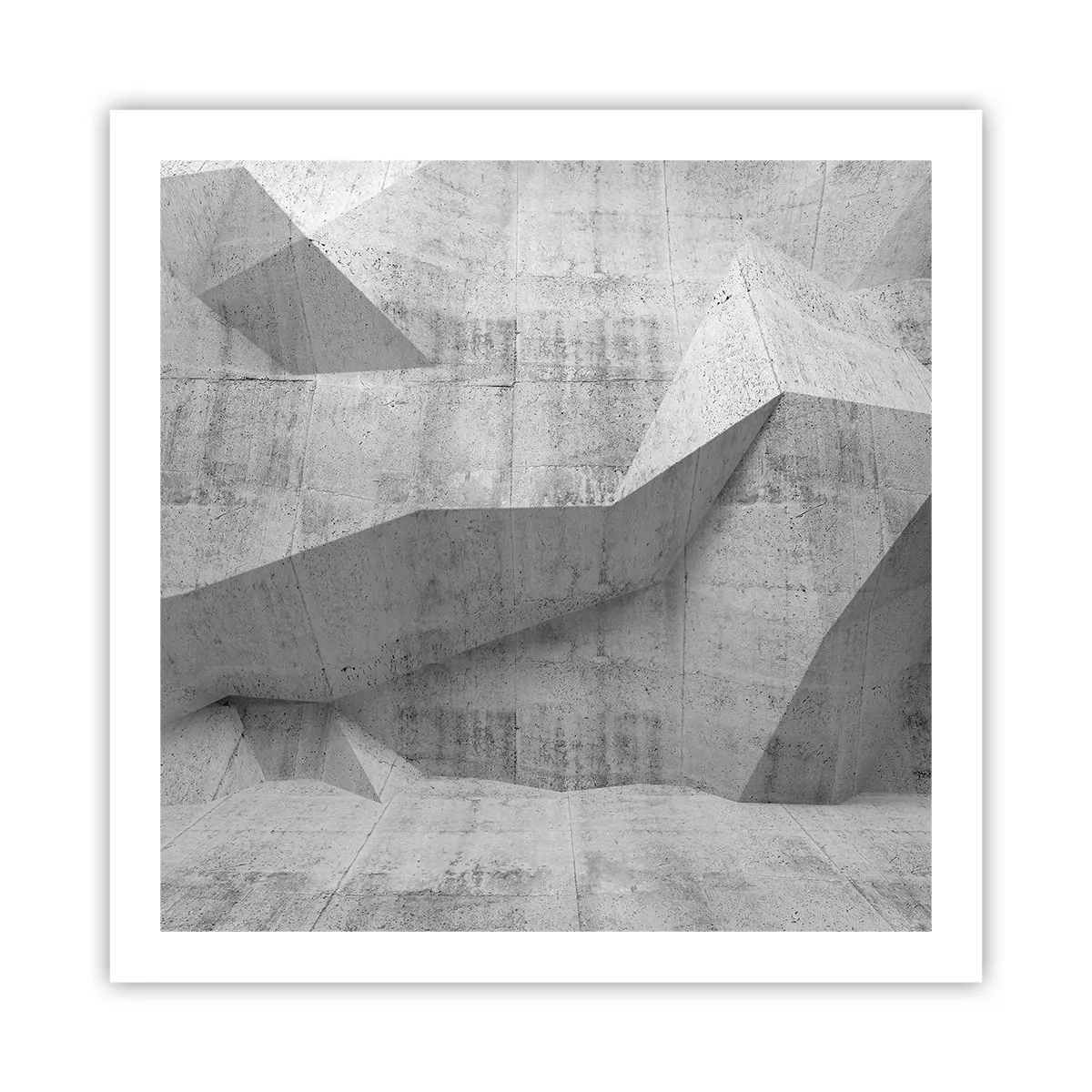 Plakat - En ægte udfordring - 60x60 cm