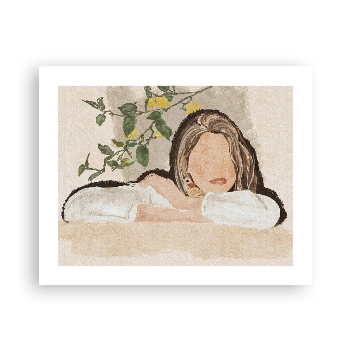 Plakat - Sydstaternes skønhed - 50x40 cm