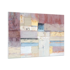 Billede på glas - Geometriens ro - 100x70 cm