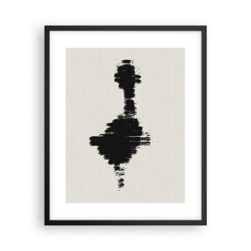 Plakat i sort ramme - Fantasiens vibrationer - 40x50 cm