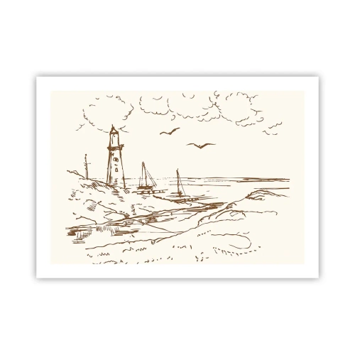 Plakat - Oversigt over sommerminder - 70x50 cm