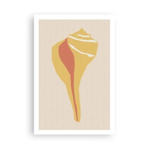 Plakat - Organisk abstraktion - vækst - 61x91 cm