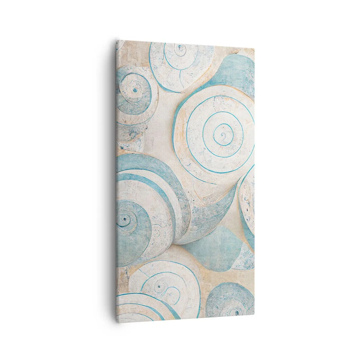 Lærredstryk - Billede på lærred - Hvad gemmer skallen på? - 55x100 cm