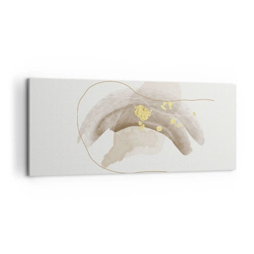 Lærredstryk - Billede på lærred - Mødt i rummet - 120x50 cm