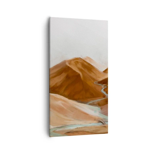 Lærredstryk - Billede på lærred - Til kilden - 55x100 cm