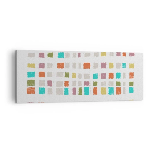 Lærredstryk - Billede på lærred - Ukendt leg - 140x50 cm