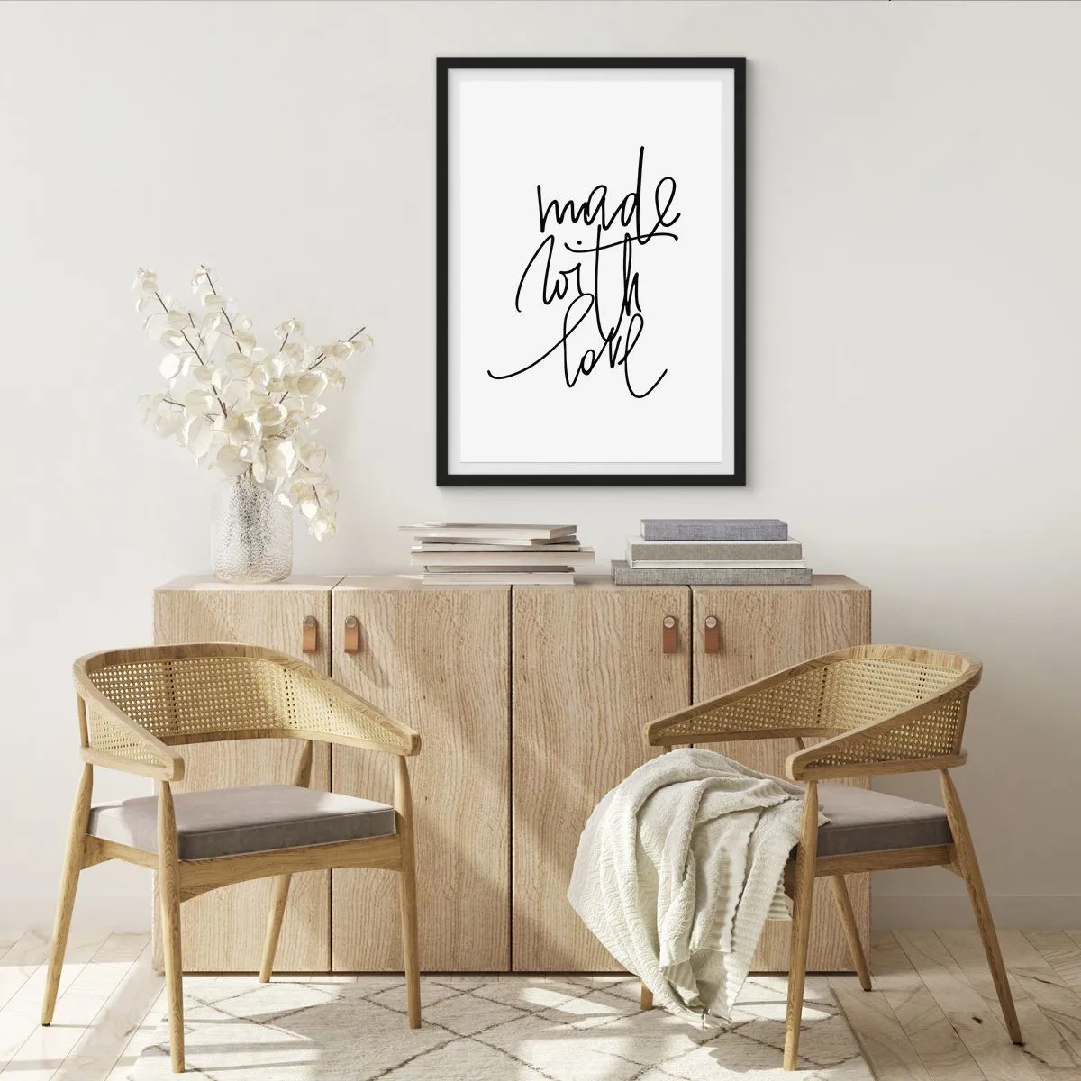 Plakat i sort ramme - Det bedste mærke - 30x40 cm