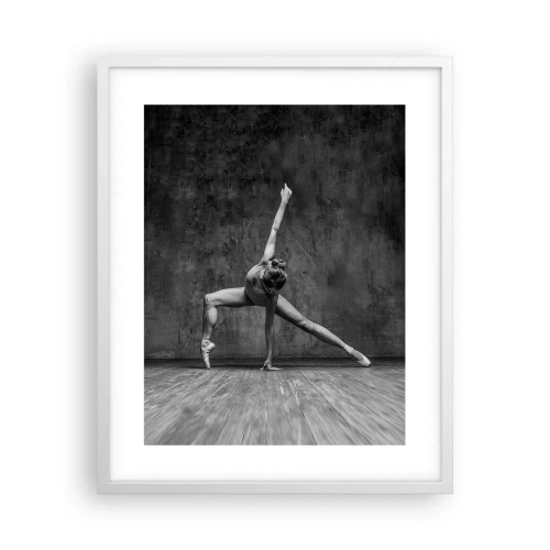 Plakat i hvid ramme - Idealet om balance - 40x50 cm