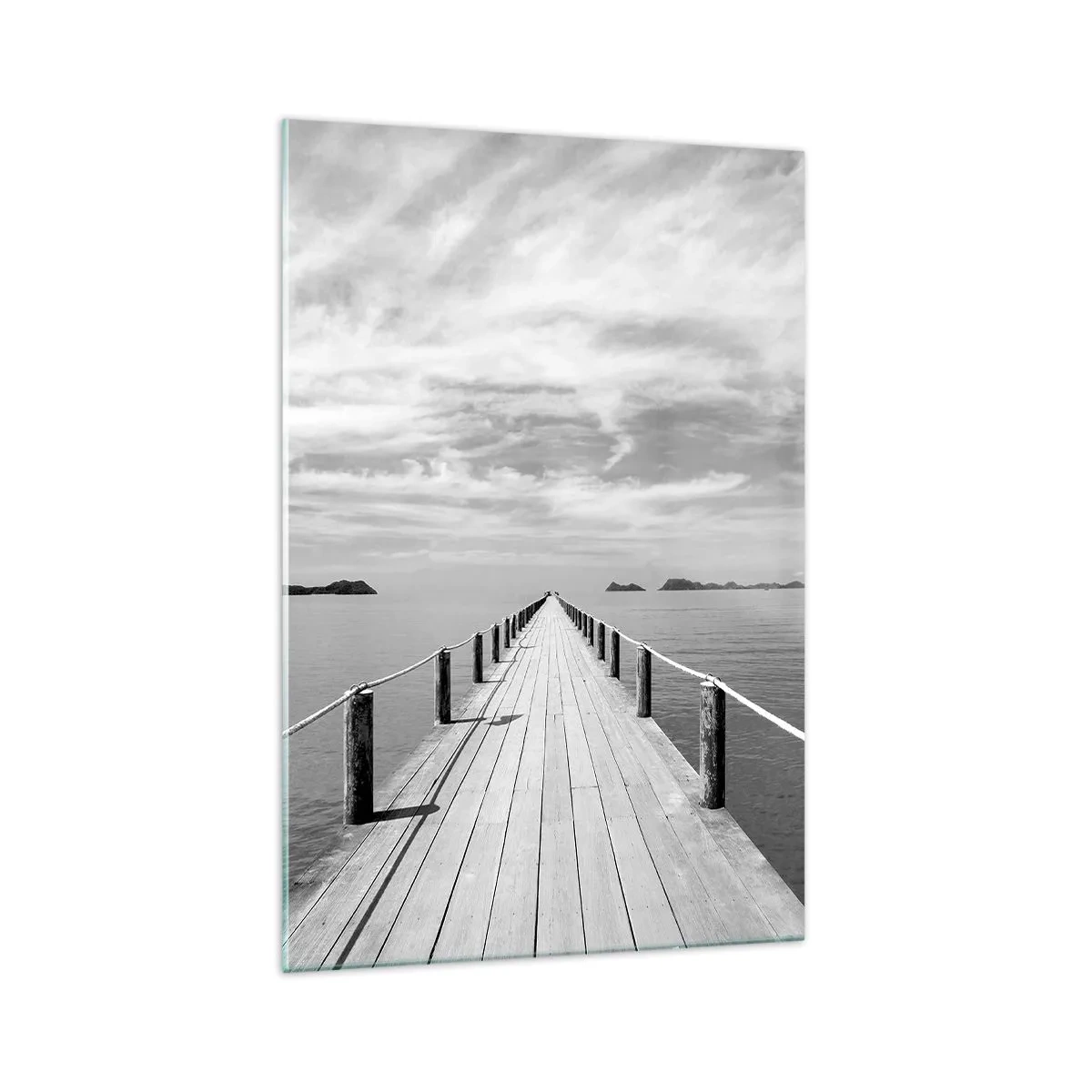 Billede på glas - Eller måske en rejse... - 70x100 cm