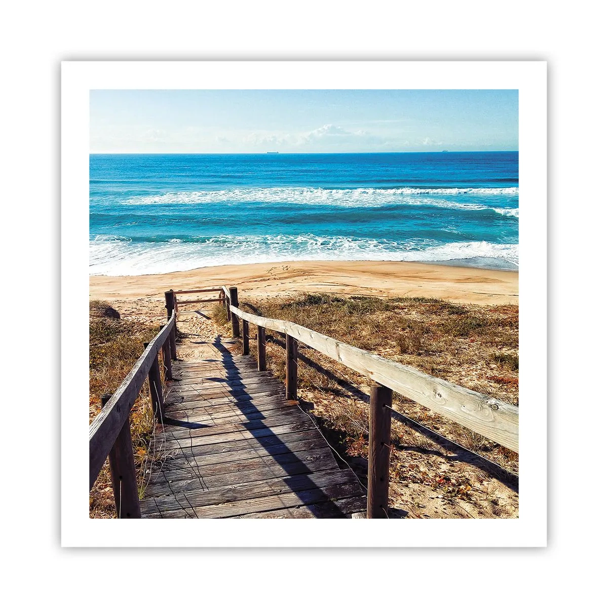 Plakat - Løb! - 60x60 cm