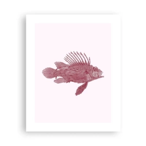 Plakat - En beboer i eksotiske farvande - 40x50 cm