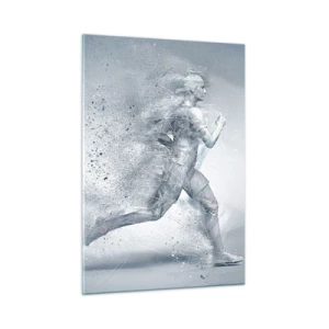 Billede på glas - Krystalklar energi - 50x70 cm