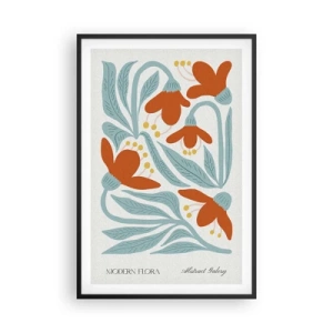 Plakat i sort ramme - Mod jorden, mod solen - 61x91 cm