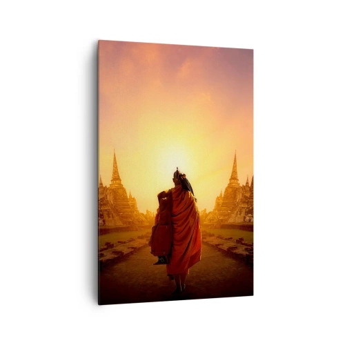 Lærredstryk - Billede på lærred - I fred for evigt - 80x120 cm