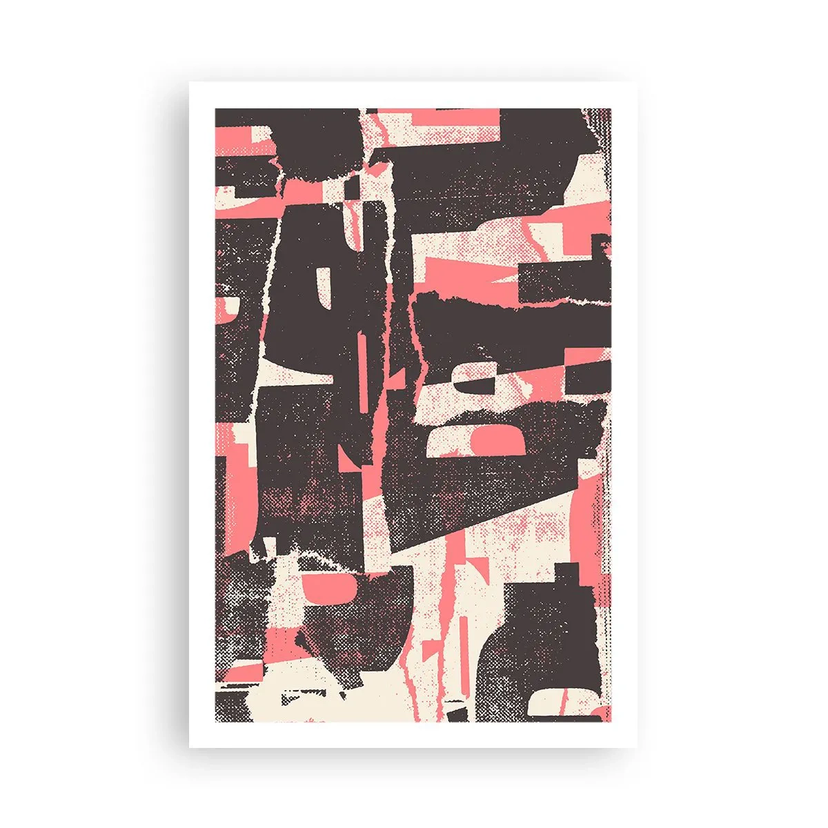 Plakat - Al trængsel og travlhed - 61x91 cm