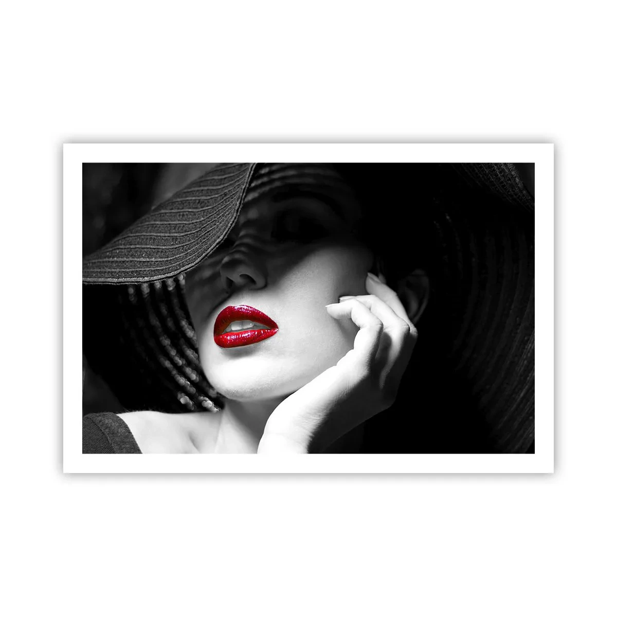 Plakat - Studie i skarlagenrødt - 91x61 cm