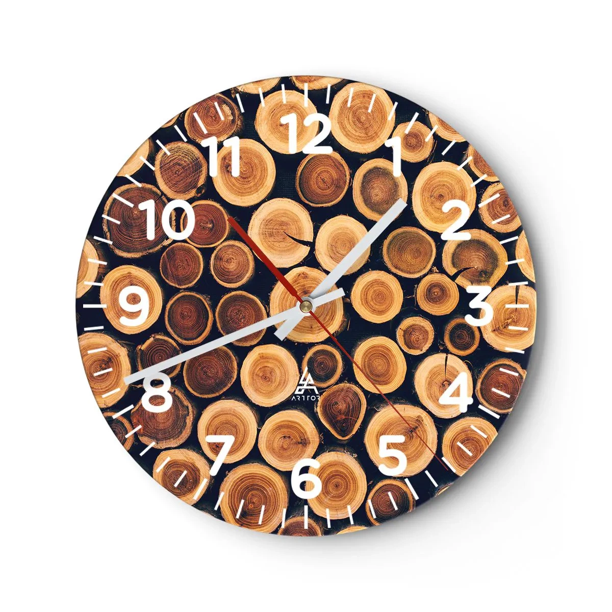 Vægur, Uret - Hvor gammel ser jeg ud? - 30x30 cm