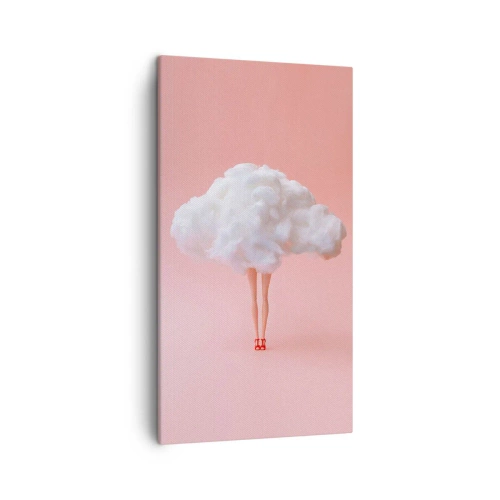 Lærredstryk - Billede på lærred - Et sødt løfte - 45x80 cm