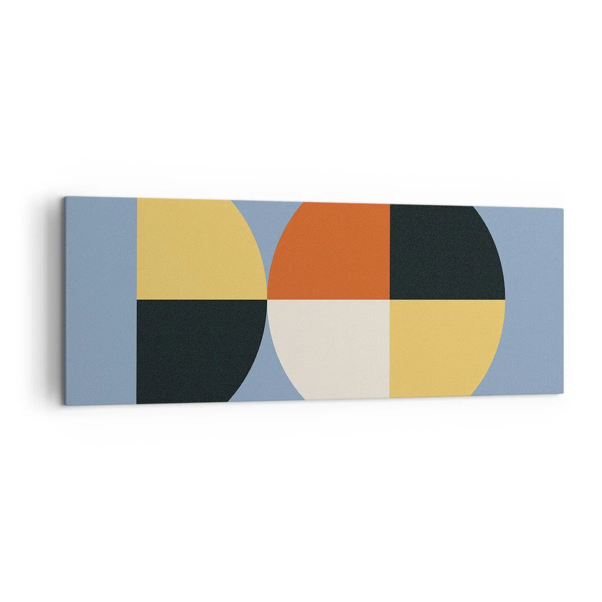 Lærredstryk - Billede på lærred - Se og tæl - 140x50 cm