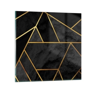 Billede på glas - Mørke og lys - 30x30 cm