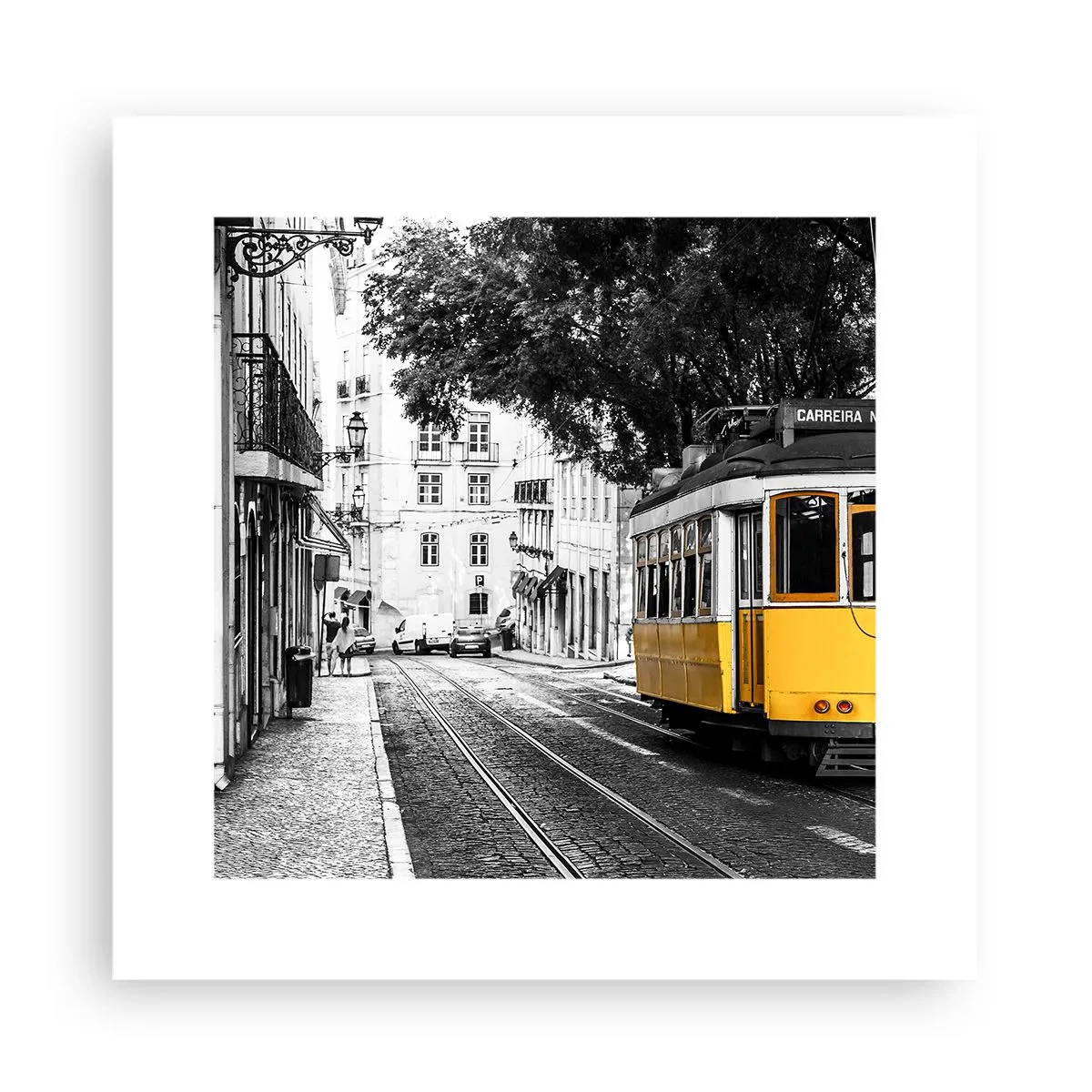 Plakat - Og en fado i baggrunden - 30x30 cm