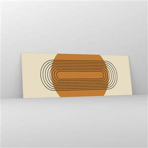 Billede på glas - Den perfekte plan - 140x50 cm