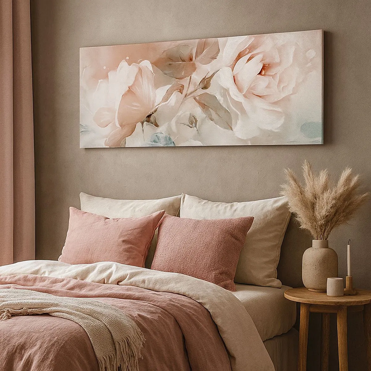 Lærredstryk - Billede på lærred - Den romantiske ånd - 100x40 cm