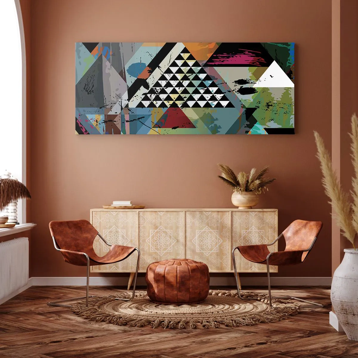 Lærredstryk - Billede på lærred - Hvor enkelt - 120x50 cm