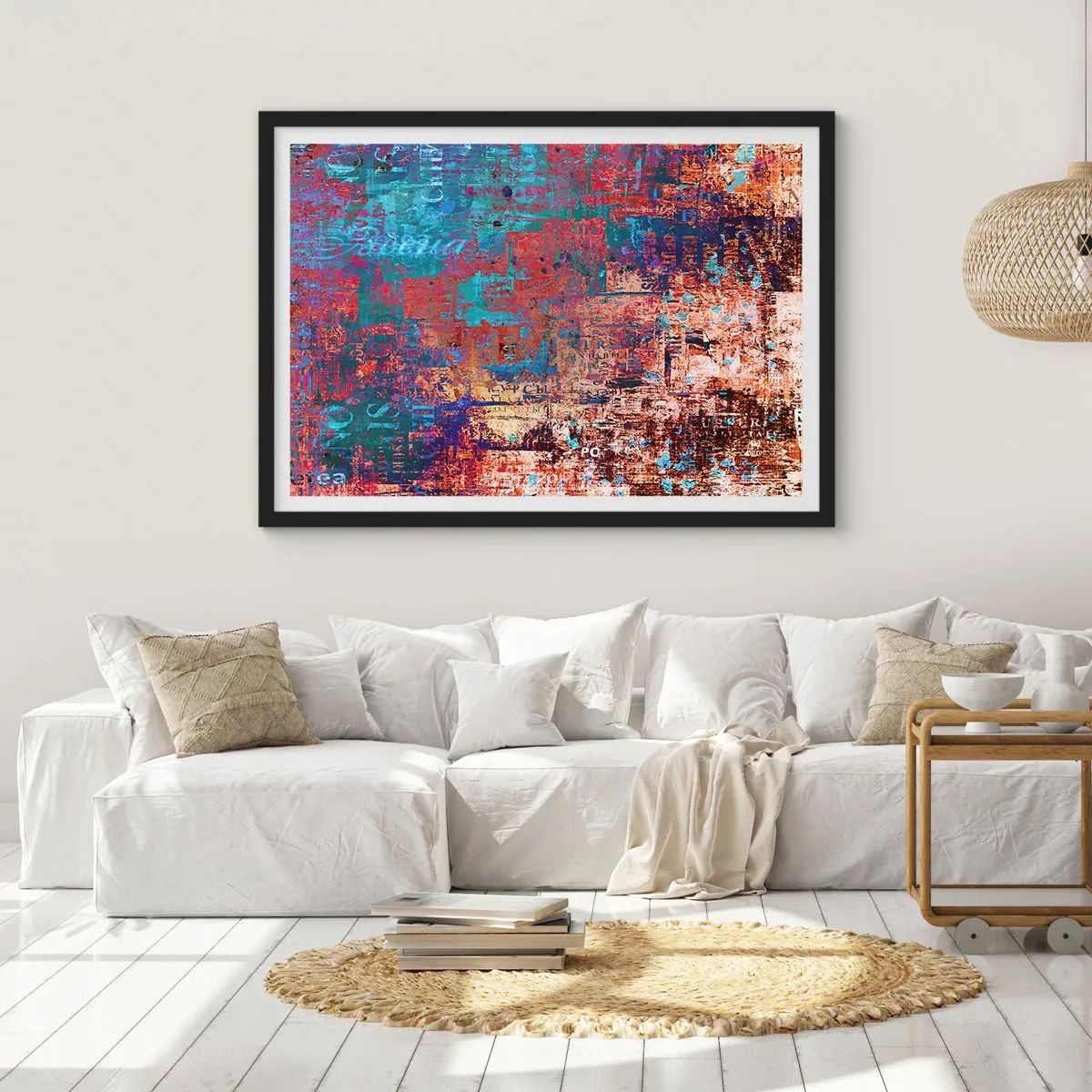 Plakat i sort ramme - Hukommelse og glemsel - 91x61 cm