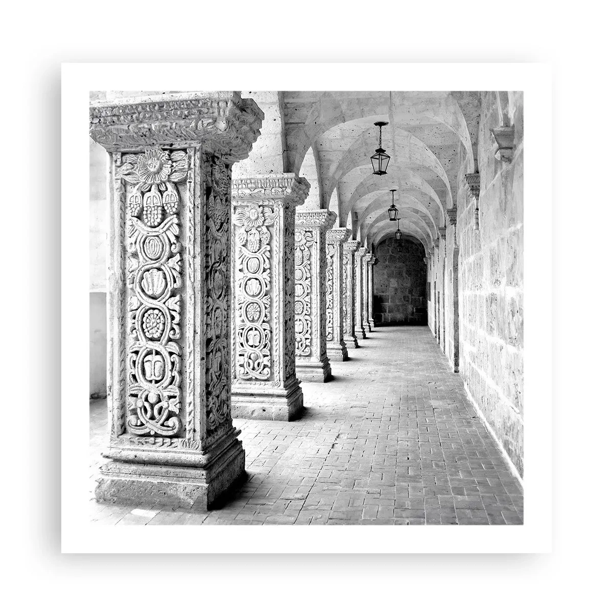 Plakat - Og hvor går det hen...? - 60x60 cm