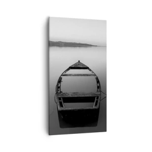 Lærredstryk - Billede på lærred - Længsel og melankoli - 55x100 cm