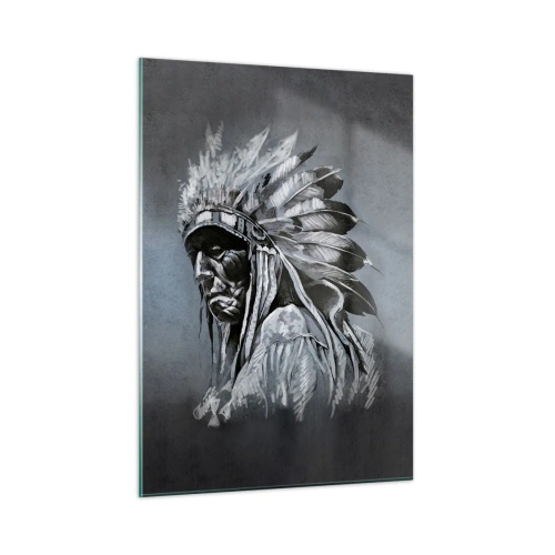 Billede på glas - Tilbage til rødderne - 50x70 cm