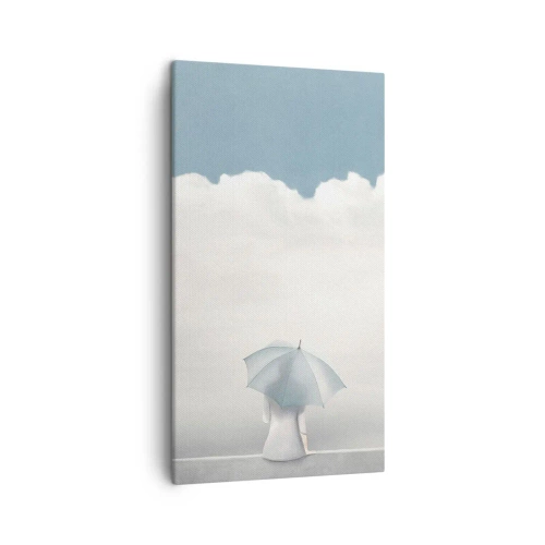 Lærredstryk - Billede på lærred - På kanten af virkelighed og drømme - 45x80 cm