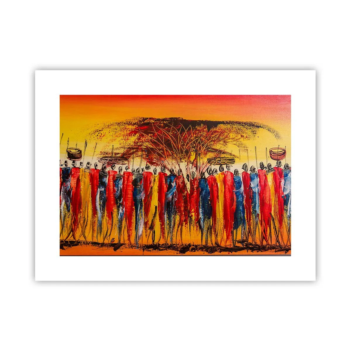 Plakat - Der, der, der, der går de - 40x30 cm