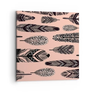 Lærredstryk - Billede på lærred - Indisk samling - 70x70 cm