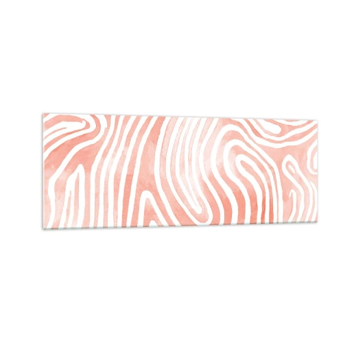 Billede på glas - I en labyrint af koraller - 140x50 cm