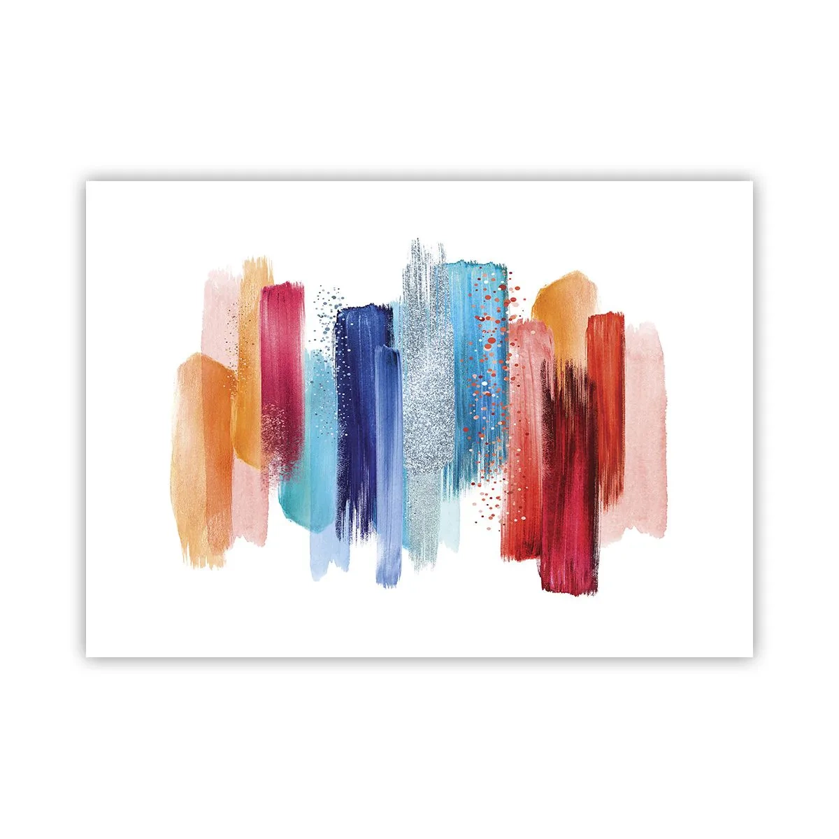 Plakat - Op og ned  - 70x50 cm